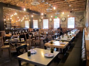 Restaurant interior